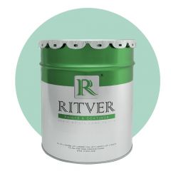 Ritver - Water Based Emulsion Wall Paint 18L - Pastel Green Color