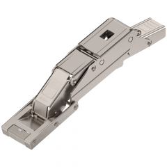 Blum Clip Top Cristallo Glass Door Hinge 110° Overlay + Cruciform Mounting Plate
