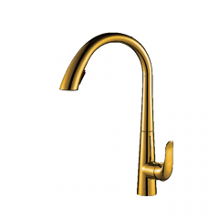 CM Pull-Out Mixer Gold Finish
