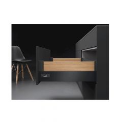 Hettich - InnoTech Atira Drawer System Set L/R 70mm Height Anthracite Finish