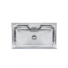 CM EUREKA Single Bowl Sink Satin F3 Finish 86 x 51 x 220 mm