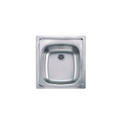 CM CINZIA Single Bowl Sink Satin F2 Finish 44 x 50 cm