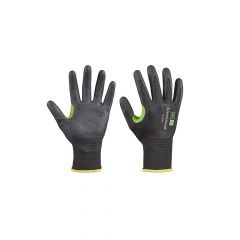 Honeywell - 18 Gauge HPPE Steel Black Liner - Nitrile Micro-Foam Safety Gloves