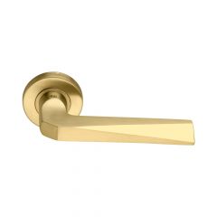 EuroArt Lever on Rose Handle with Escutcheon