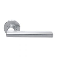 EuroArt Lever on Rose Handle with Escutcheon