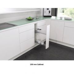 Vauth Sagel Base Unit Pull-Out (SUB Wiro) With Two Cabinet Sizes