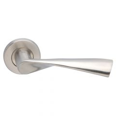 EuroArt Lever on Rose Handle with Escutcheon