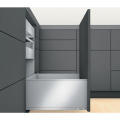 Blum - Legrabox Drawer High Fronted Pull-out F 500mm Length Full Extension - Set(Cabinet Profile (LR) + Drawer Side (LR) + Back Fixing Bracket (LR) + 4Pcs Front Fixing Bracket)