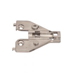 Bergo - Steel Hinge Plate for Aluminum Doors Nickel Plated