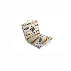Clarke HSS Tap & Die Set + Carry Case - Long Lasting  For Screw Thread