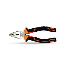 Clarke - Combination Plier Polished Head with Slip Resistant Orange Color Handle