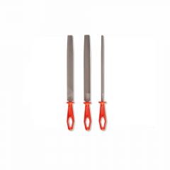 Clarke - File Bastard 10 inch with Orange Color Plastic Handle