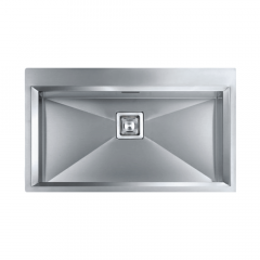 Elite Topmount Sink with Mixer Hole Stainless Steel