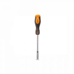 Clarke - Nut Driver Orange/Black Soft Handle Chrome Plated