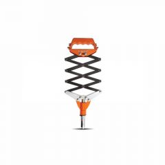 Clarke - Riviting Gun Lazy Tong Spirallux Orange Color with Lattice Levering System