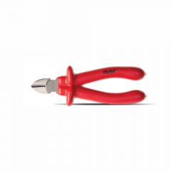 Clarke - Side Cutter Insulated 7 inch 1000V with Nickel Chromium Steel and Insulated Red Color Triple Layer Handle