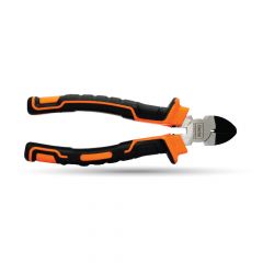 Clarke - Side Cutters Polished Head with Slip Resistant Orange Color Handle