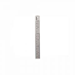 Clarke - Steel Ruler Thick Stainless Steel with Rounded Corner