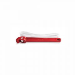 Clarke - Strap Wrench 8 inch with White Color Nylon Belt & Red Color Aluminium Alloy Handle