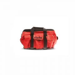 Clarke - Tool Bag 24 Pockets, Red & Black Color with Tough Wear Resistant Plastic