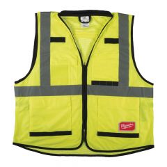 Milwaukee Premium High-Visibility Vest Yellow