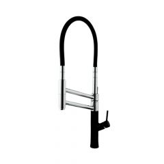 CM Mixer Tap with Rubber Pull-Out Nozzle Chrome
