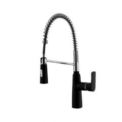 CM Mixer Tap With Spring And Pull-Out Nozzle Chrome Finish