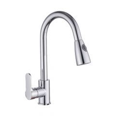 CM Pull-Out Kitchen Mixer Tap Chrome Finish
