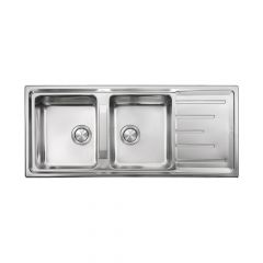 CM Brando Double Bowl Sink 116 X 50 cm