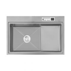 Elite Topmount Single Bowl Sink 75 x 49 cm