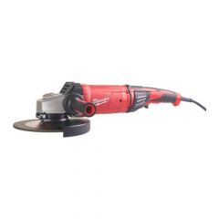 Milwaukee 2400 W Angle Grinder with Brake Anti-Kickback Protection and Avs | [AGVKB24-230 EKX]