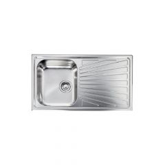 CM COMETA Single Bowl Sink Satin F3 Finish 86 x 50 x 19 cm