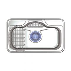 Elite Topmount Sink Stainless Steel