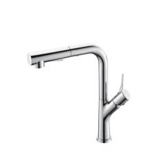 CM Mixer Tap with Spring And Pull-Out Nozzle Chrome Finish