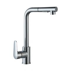 CM Mixer Tap with Extractable Shower Chrome Finish