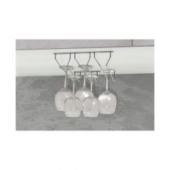 Bottle and Glass Holder Ceiling Mounted