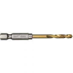 Milwaukee Metal Drill Bit SHW HSS-Tin Red Hex