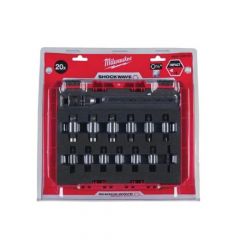 Milwaukee Shockwave Impact Driver Set 20 Pcs