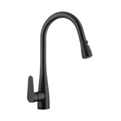 CM L Pull-Out Mixer Tap Matte Black