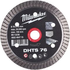 Milwaukee Diamond Blade DHTS 76mm