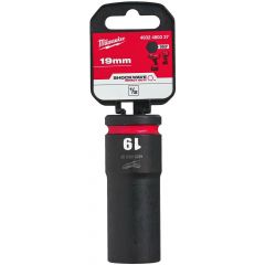 Milwaukee Shockwave Hexagon 1/2 Socket 19mm