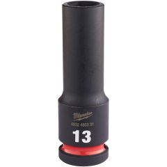 Milwaukee  Shock Wave Impact Duty 12 Drive Deep Impact Socket 13mm