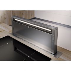 Airforce Downdraft 86cm Pop-Up Cooker Hood in Naked Finish