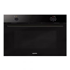 CM Life Black Glass 90cm Built-In Gas Oven