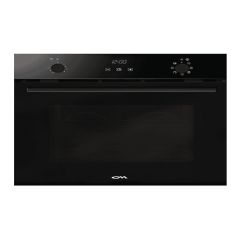 CM Life Black Glass - 90cm Built-in Electric Oven Touch Control 120L Capacity