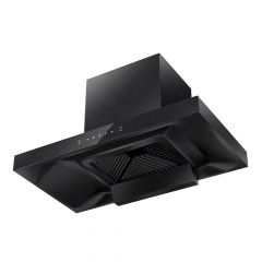 CM Swing Black Glass 90cm Free Hand Sensor Touch Switch Hood