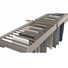 Elite Classic and Modern Trousers Rack Elegant Hardware Wardrobe Storage Solution - Venus Series