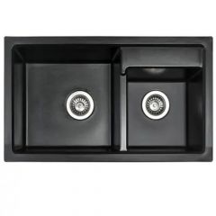 Suizak Undermount Double Bowl Granite Sink