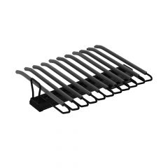 Close Top Install Trousers Rack Black Frame