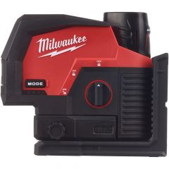 Milwaukee M12 CLLP-301C Cordless Cross Line Laser/Lead Laser Green in Carrying Case (1x 3.0Ah battery + charger)